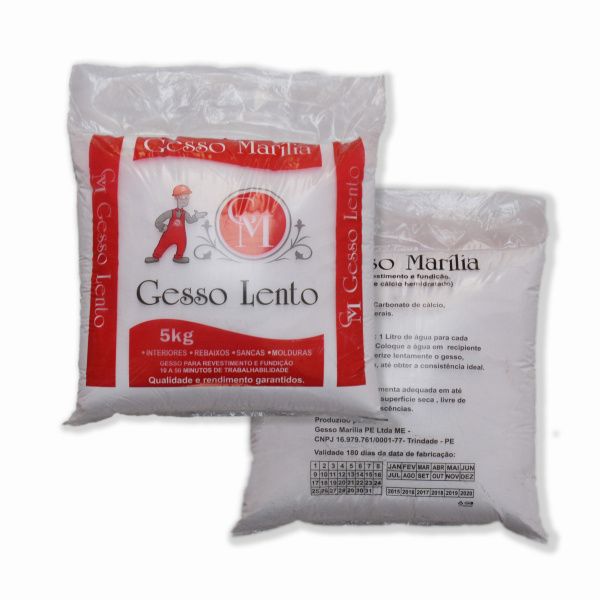 Gesso lento 5kg