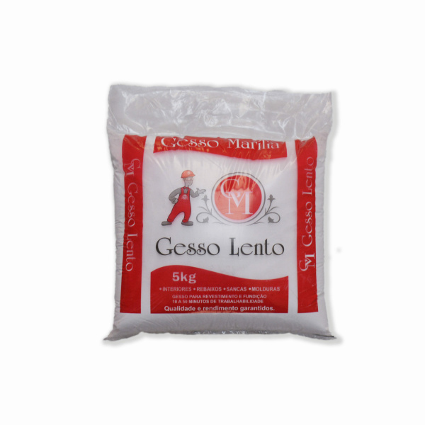 Gesso lento 5kg